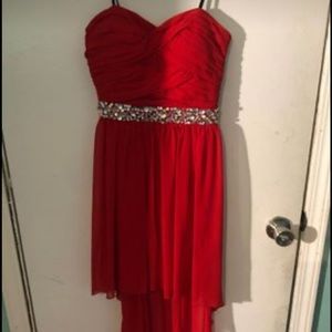 Beautiful red prom/formal dress